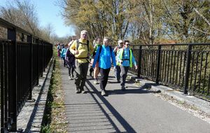 Traversée du viaduc de Cognières.