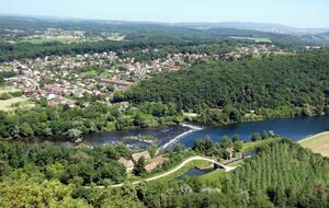 Le Moulin depuis la Chapelle Notre-Dame du Mont.