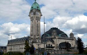 La gare de Limoges-Bénédictins, élue plus belle gare de France en 2022.