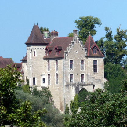 Randonnée à la journée du 27 mai 2026 depuis Rancenay (18 km). - Vue sur le Château de Thoraise.